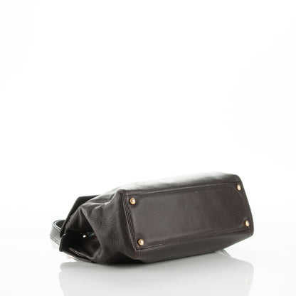 Chanel Caviar Shoulder Bag Brown 4 of 6