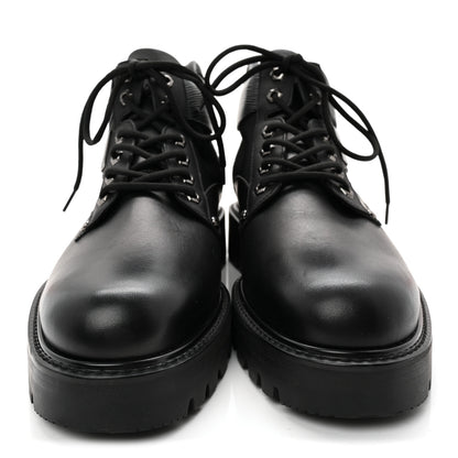 Louis Vuitton Calfskin Epi Oberkampf Ankle Boots 9.5 Black 2 of 9