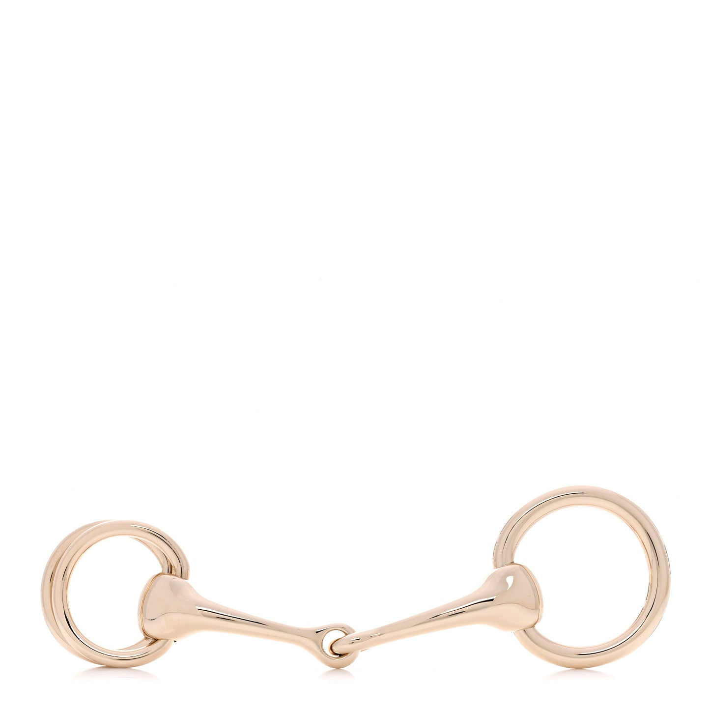 Permabrass Mors Scarf Ring Gold