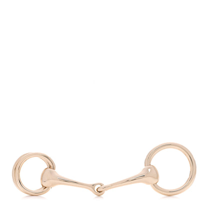 Hermes Permabrass Mors Scarf Ring Gold 1 of 4