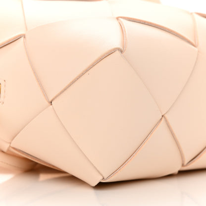 Bottega Veneta Lambskin Maxi Intrecciato Mini Cassette Camera Bag Macaroon 8 of 9