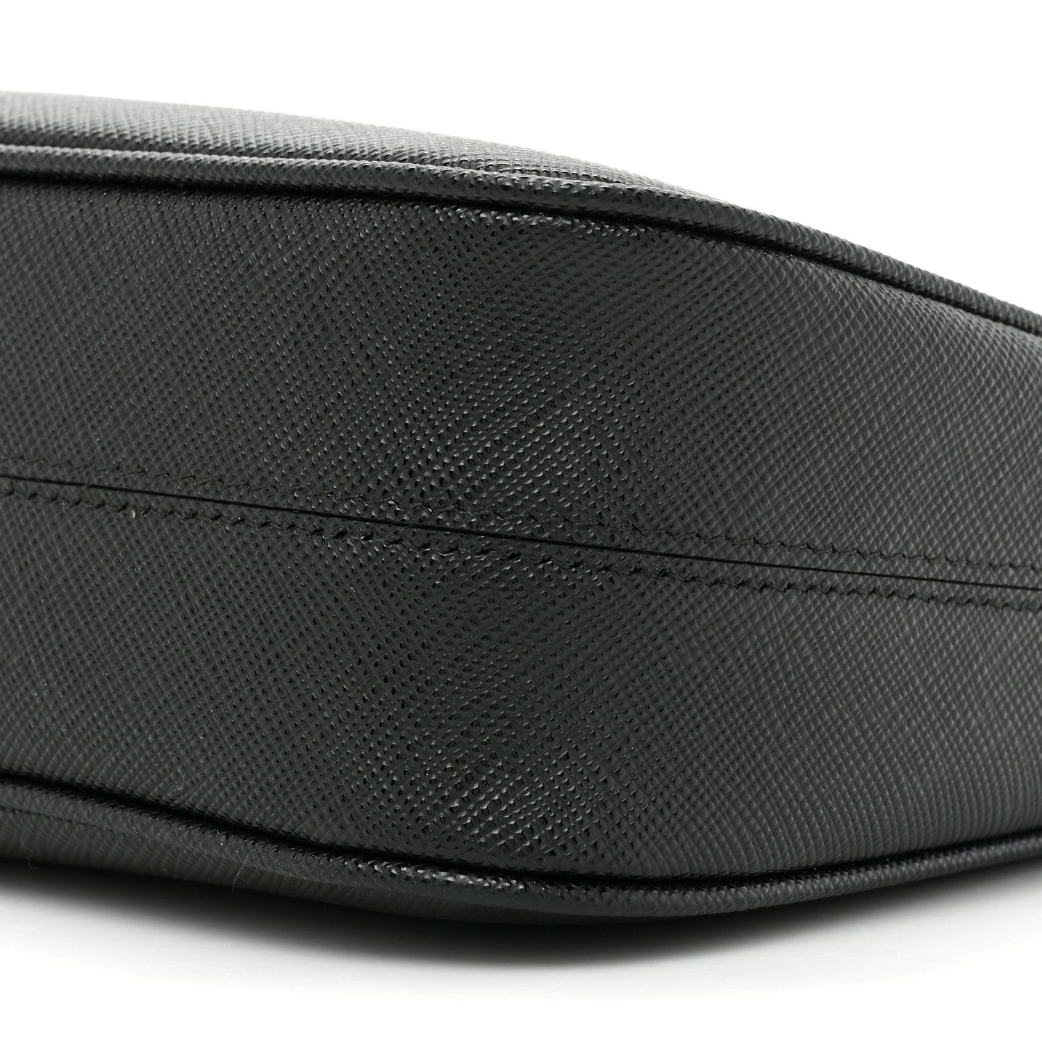 Prada Saffiano Lux Re-Edition 2005 Shoulder Bag Black 7 of 8