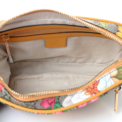 Gucci GG Supreme Monogram Flora Medium Ophidia Belt Bag Beige Multicolor Crop 4 of 8