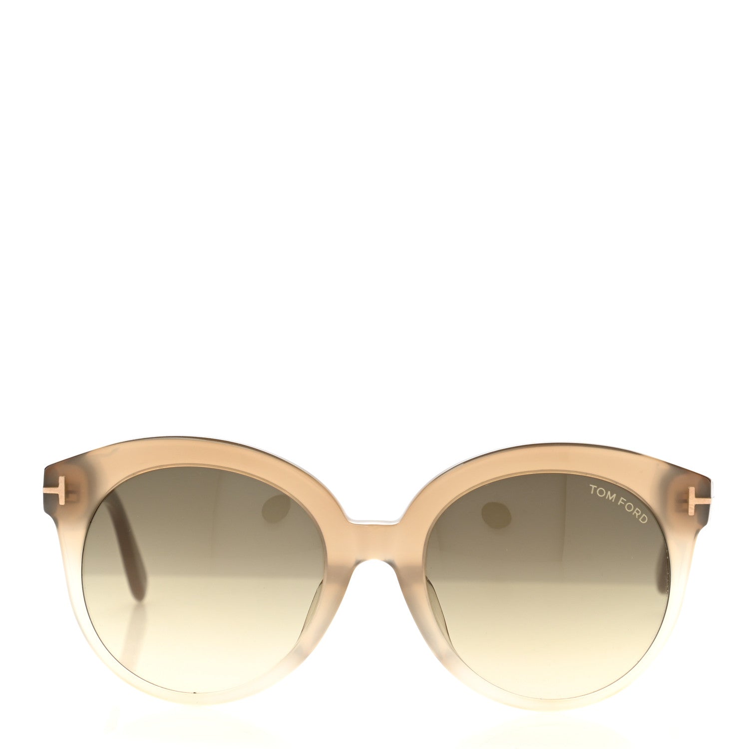Tom Ford Monica Round Sunglasses TF429 Gold 2 of 8