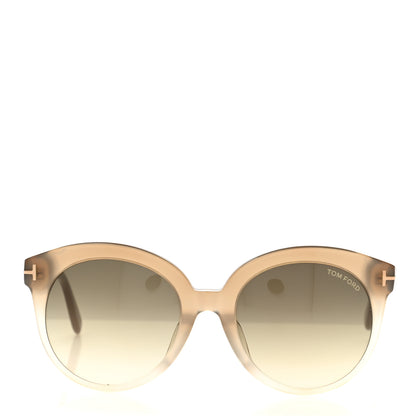 Tom Ford Monica Round Sunglasses TF429 Gold 2 of 8