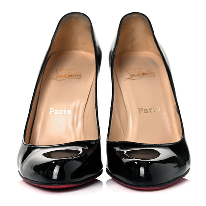 Christian Louboutin Patent Decollete 868 100 Pumps 38 Black 2 of 7