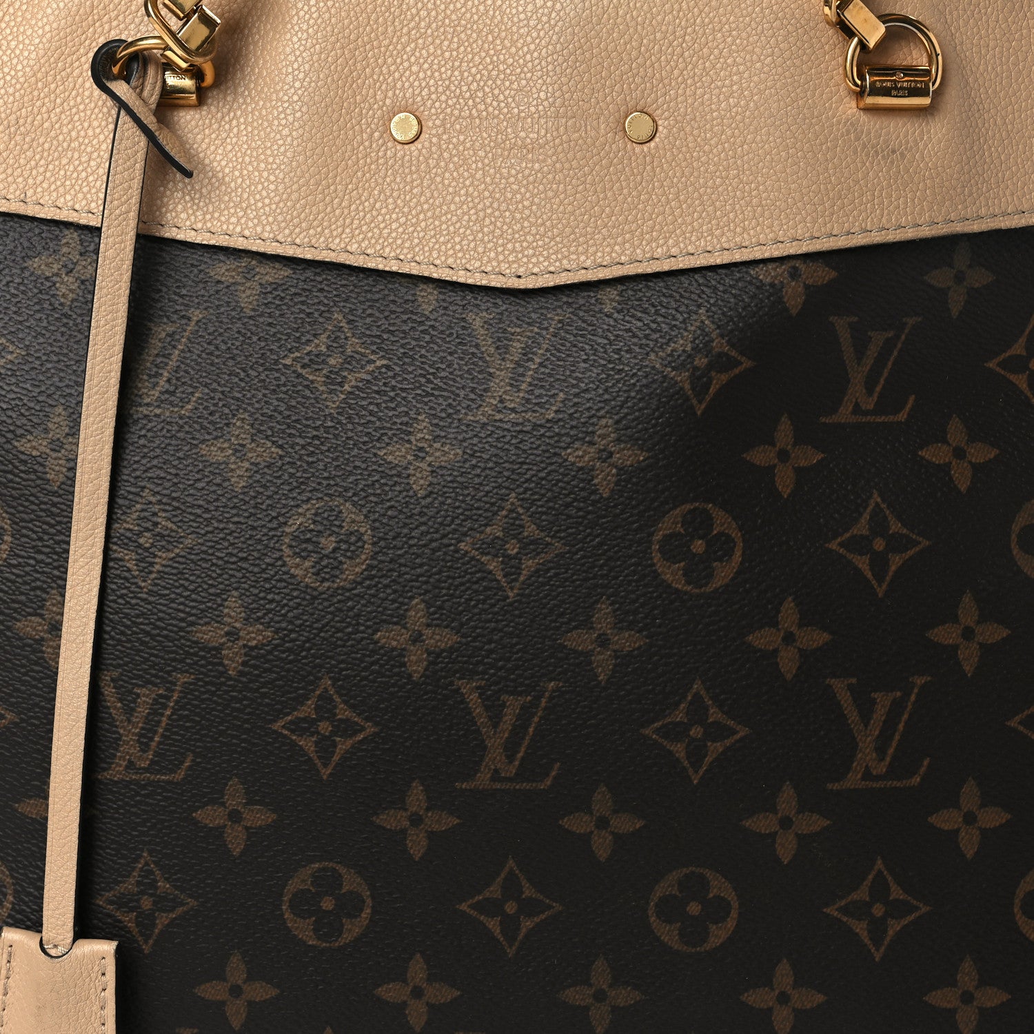 Louis Vuitton Monogram Pallas Shopper Dune 7 of 9