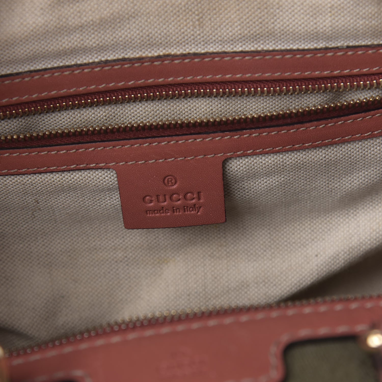 Gucci Monogram Vintage Web Medium Boston Pink 8 of 11