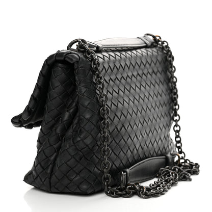 Bottega Veneta Nappa Intrecciato Small Olimpia Bag Black 3 of 24