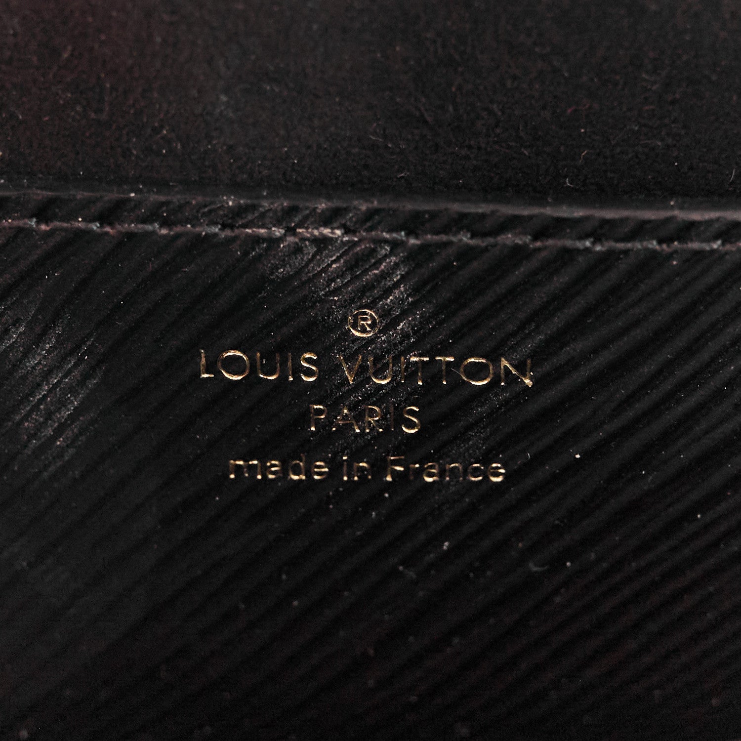 Louis Vuitton Epi Twist Shoulder Bag MM Matte Black Gold 7 of 12