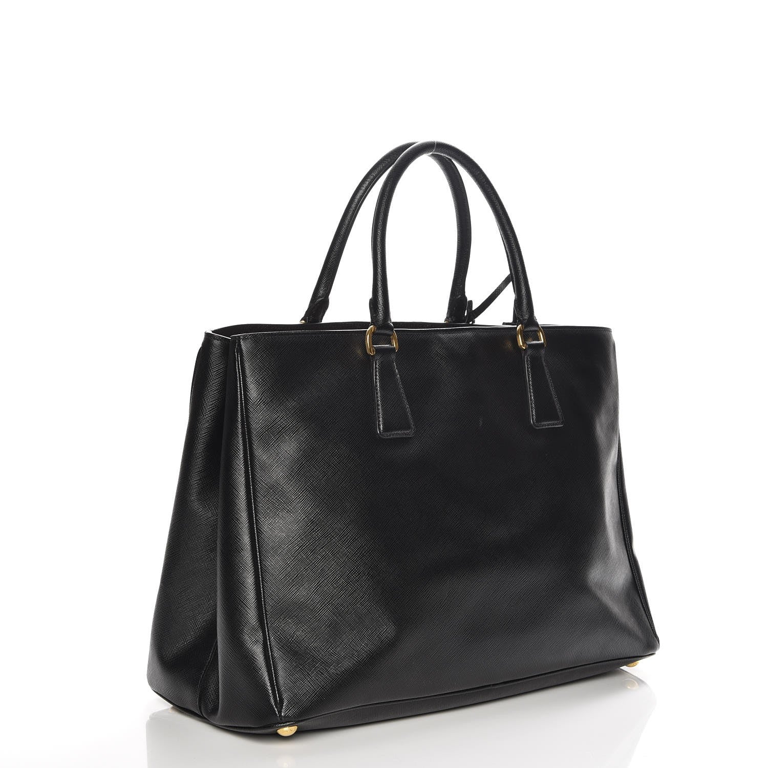 Prada Saffiano Lux Large Tote Nero Black 3 of 7