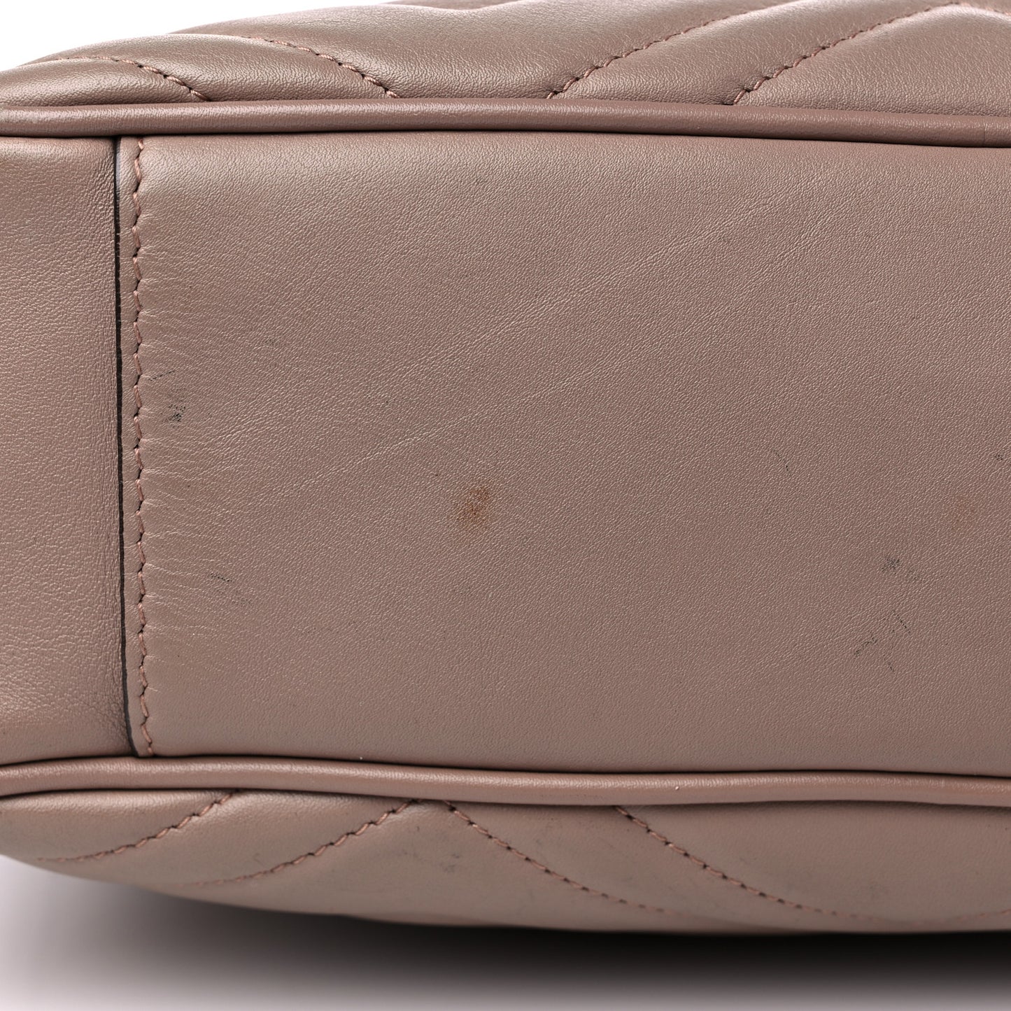Calfskin Matelasse Medium GG Marmont Chain Shoulder Bag Porcelain Rose