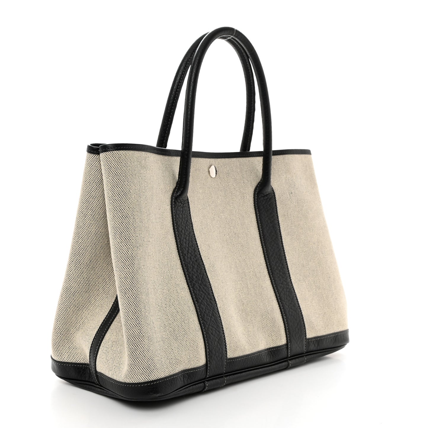 Toile Buffle Skipper Garden Party 36 MM Tote Black