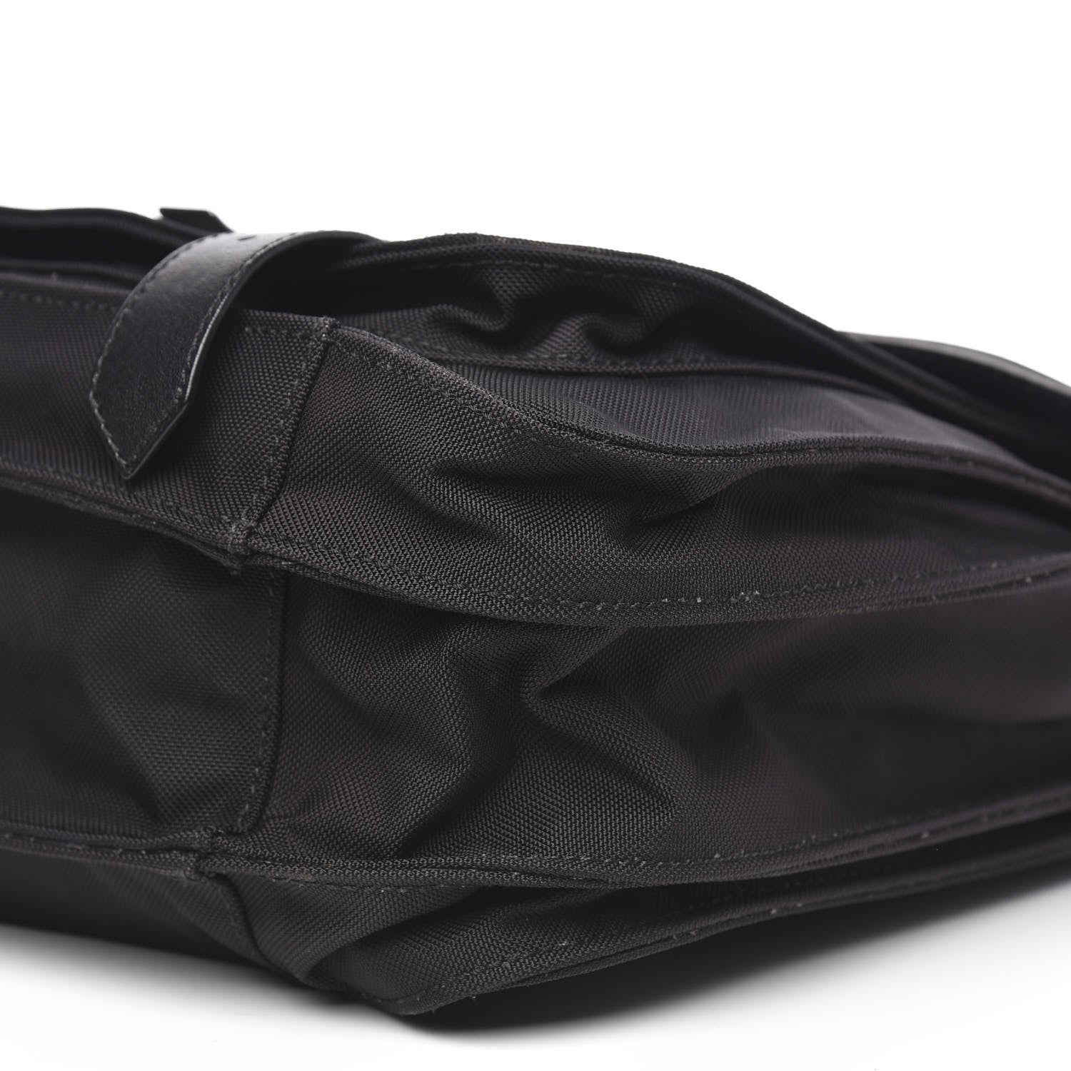 Proenza Schouler Lambskin Nylon Extra Large PS1 Satchel Black 10 of 12