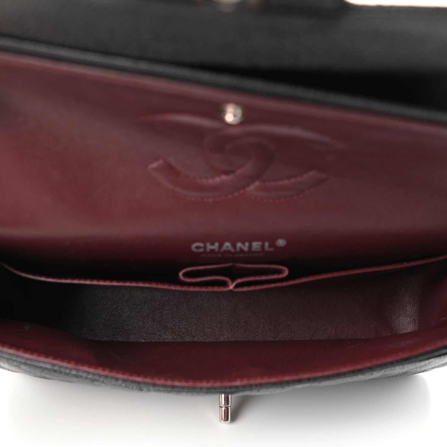 Chanel Caviar Quilted Medium Double Flap Black 4 of 4