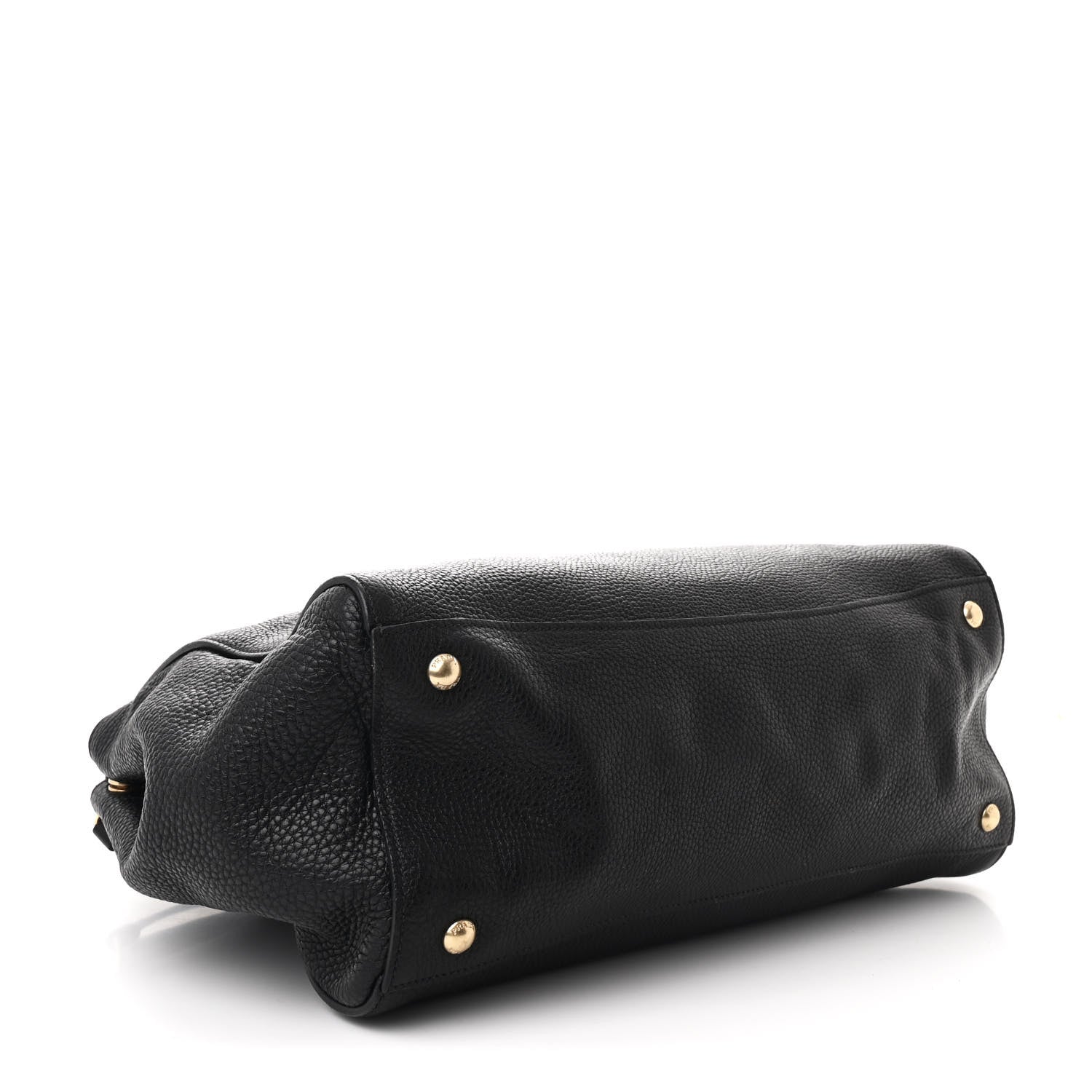 Prada Vitello Daino Tote Black 4 of 12