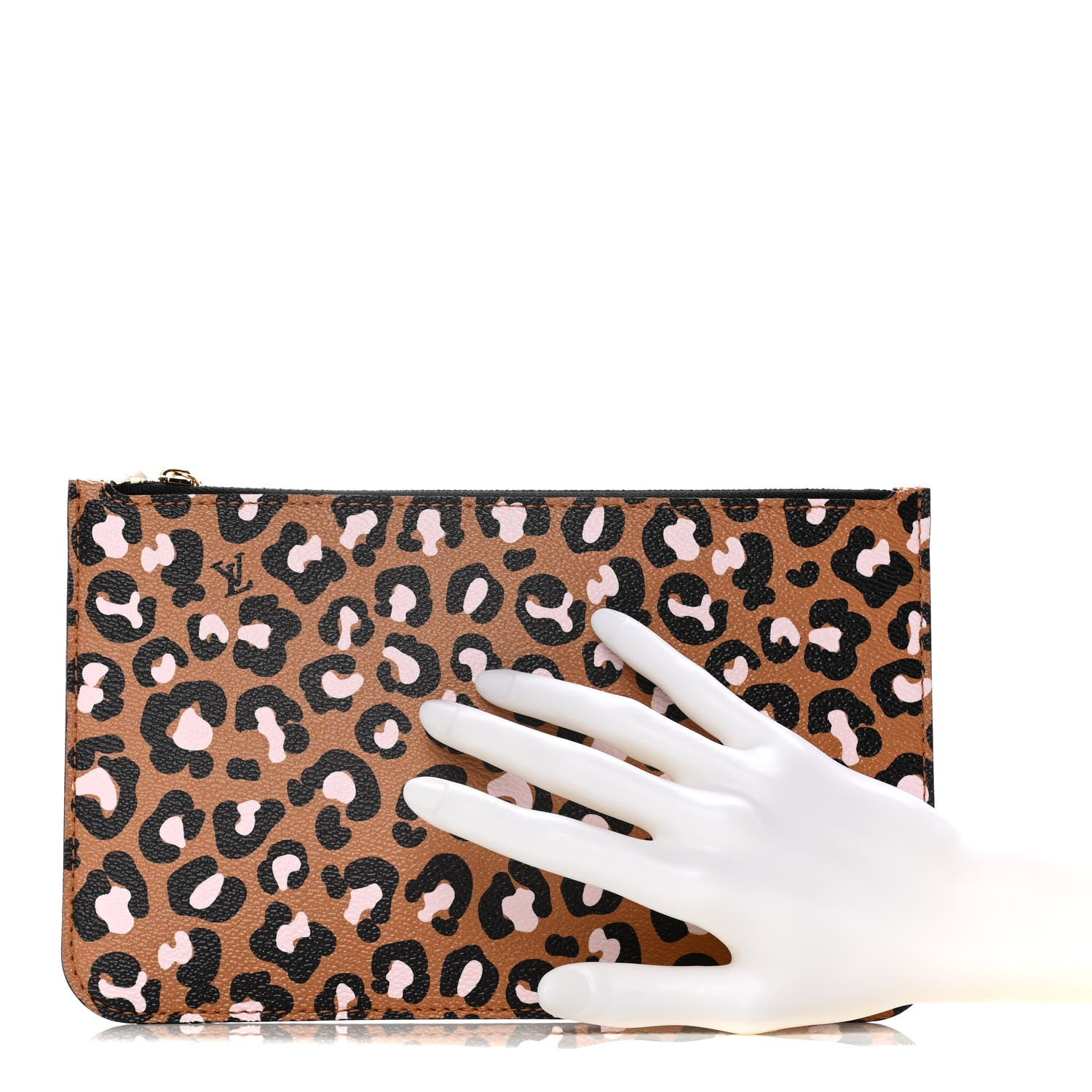Louis Vuitton Monogram Giant Wild At Heart Neverfull MM Pochette Black 2 of 8