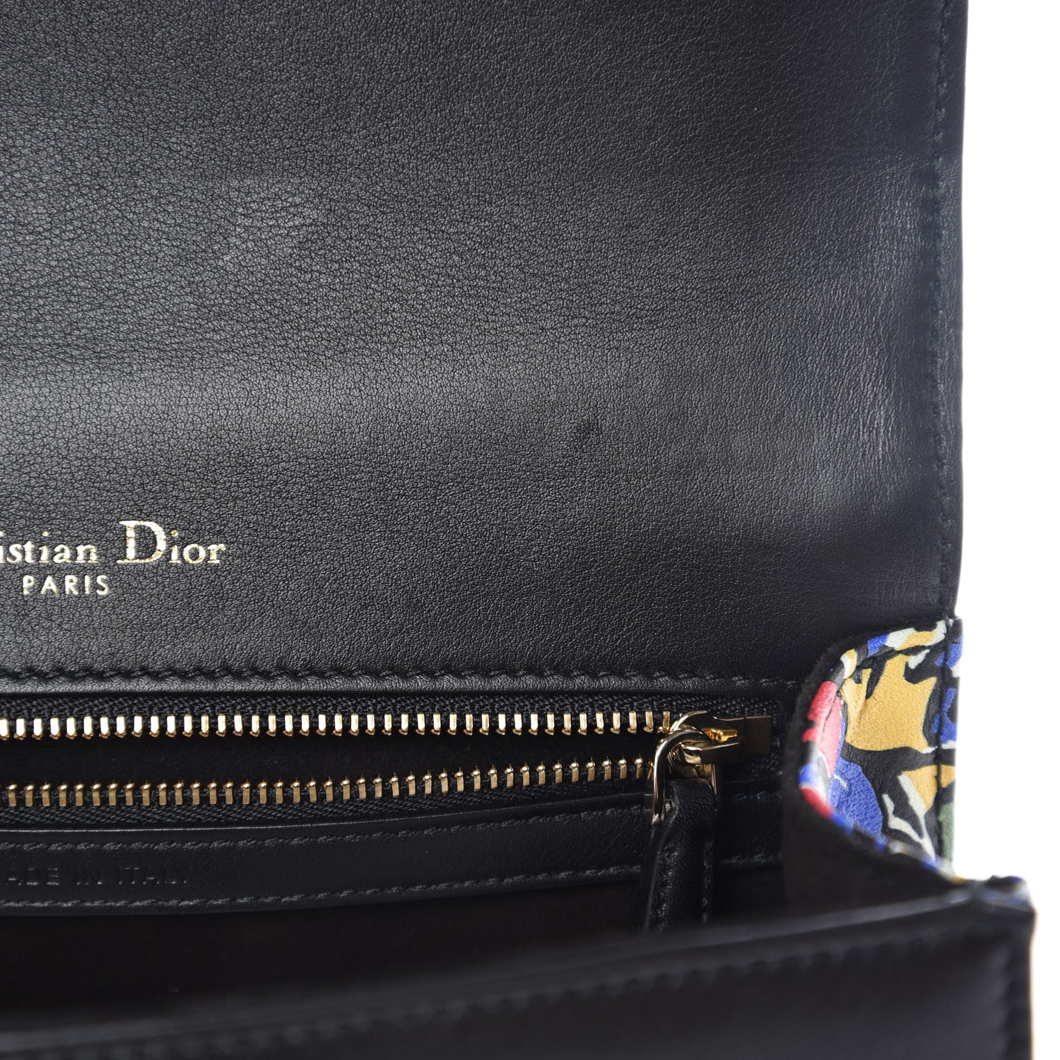 Christian Dior Calfskin Butterfly Printed Small Diorama Flap Bag Multicolor 8 of 10