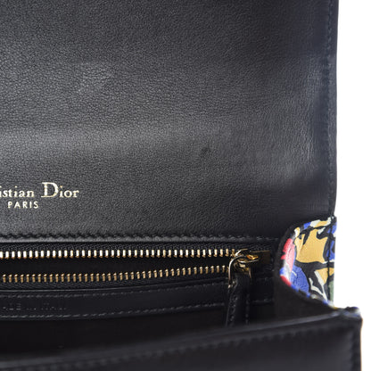 Christian Dior Calfskin Butterfly Printed Small Diorama Flap Bag Multicolor 8 of 10