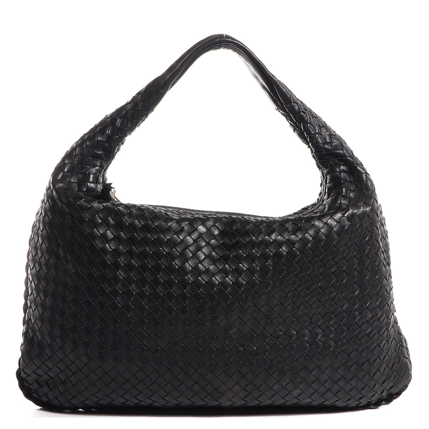 Bottega Veneta Nappa Intrecciato Large Veneta Hobo Nero Black 1 of 9