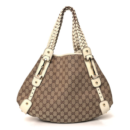 Gucci Monogram Medium Pelham Shoulder Bag Off White 1 of 12