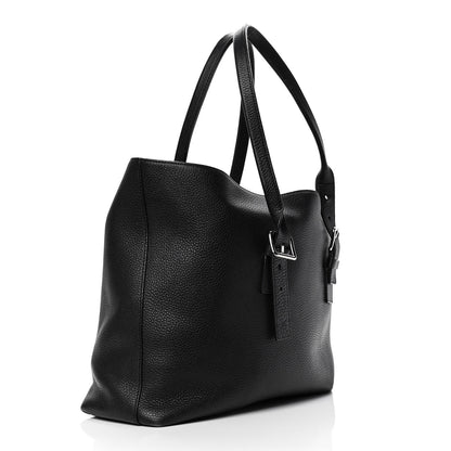 Louis Vuitton Taurillon Cabas Voyage Tote Black 2 of 5