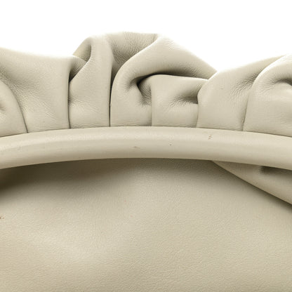 Bottega Veneta Smooth Butter Calf The Pouch Oversized Clutch Mist 9 of 12
