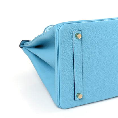 Hermes Togo Birkin 35 Bleu Du Nord 7 of 10