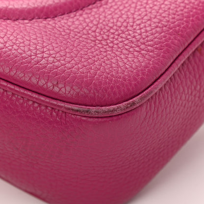 Gucci Cellarius Calfskin Small Soho Disco Bag Bright Bouganville 11 of 13