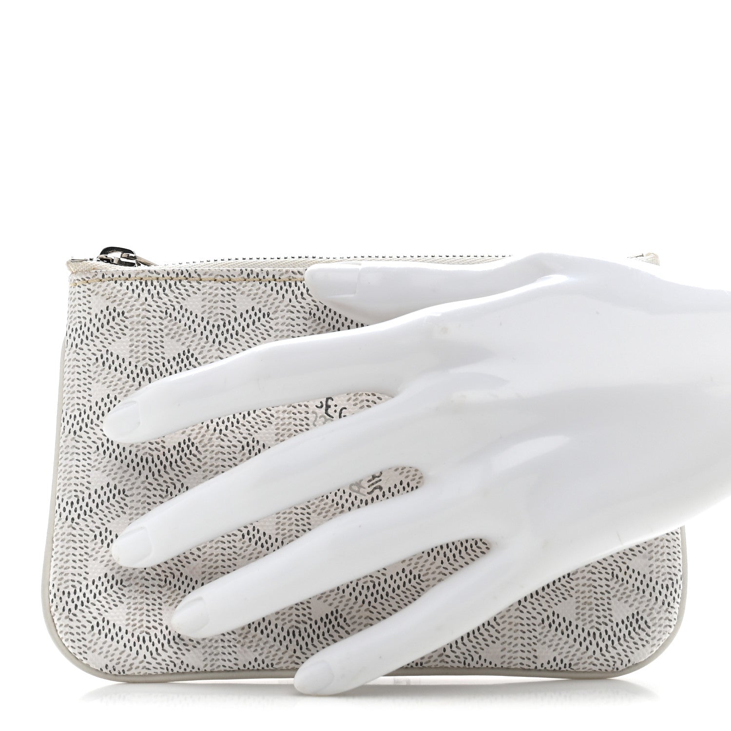 Goyard Goyardine Senat Pochette PM White 2 of 7