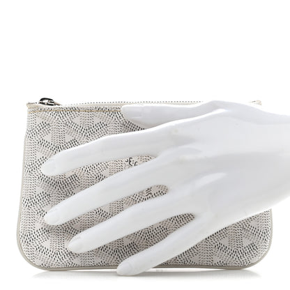 Goyard Goyardine Senat Pochette PM White 2 of 7