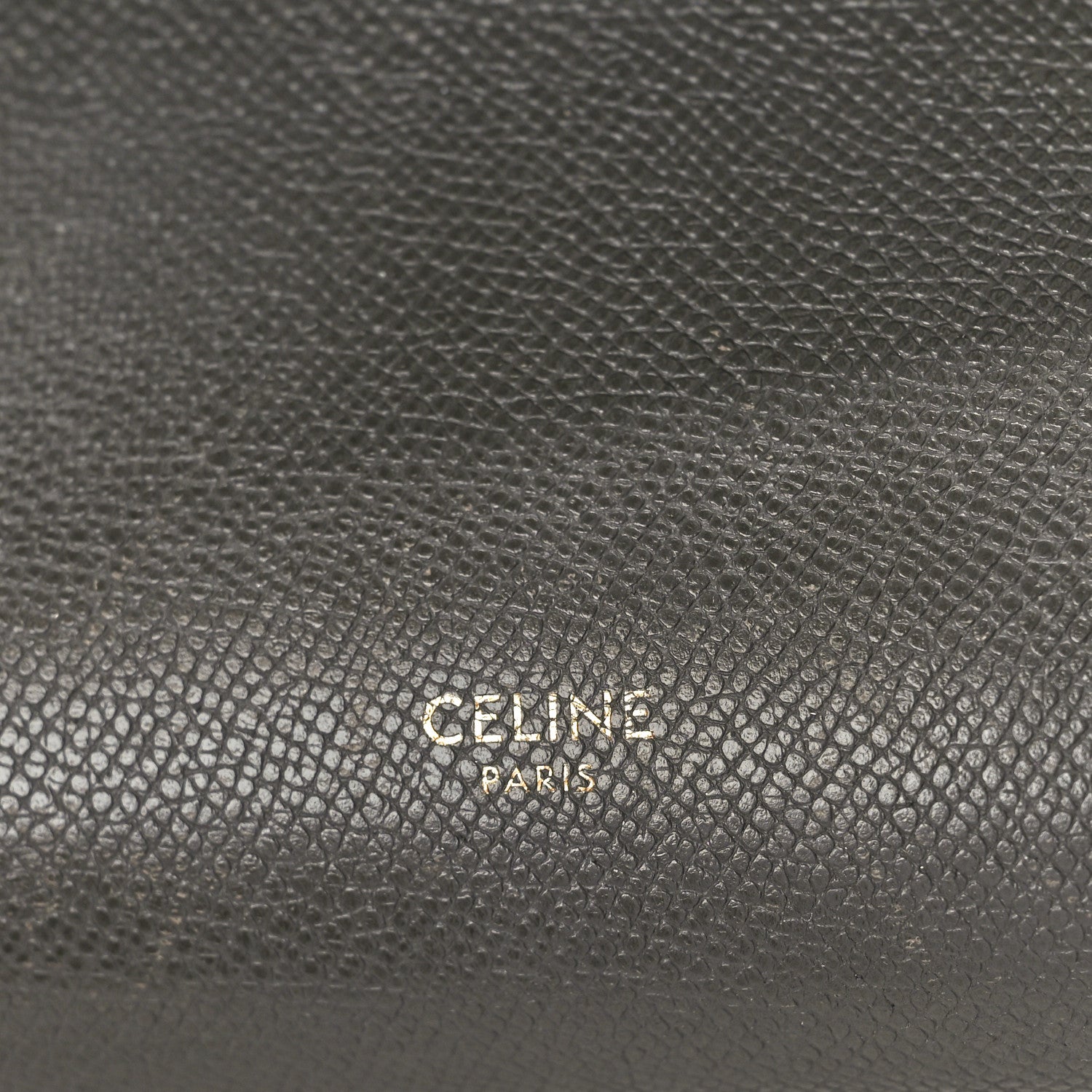 Celine Grained Calfskin Nano Belt Bag Grey 6 of 14