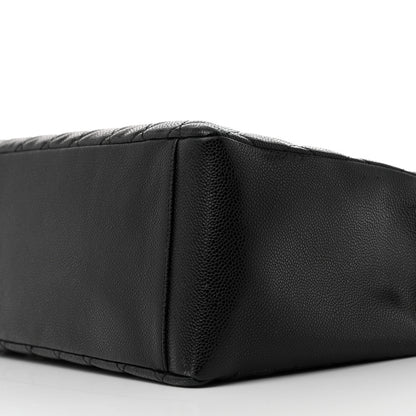 Chanel Caviar Quilted Grand Shopping Tote GST Black 11 of 11