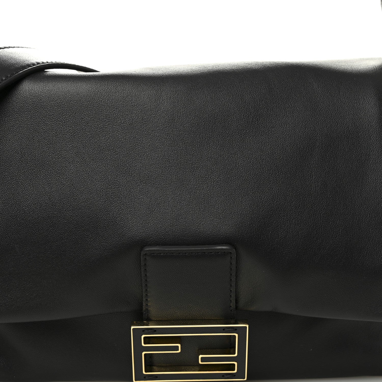 Fendi Nappa Medium Mamma Baguette Black 8 of 10