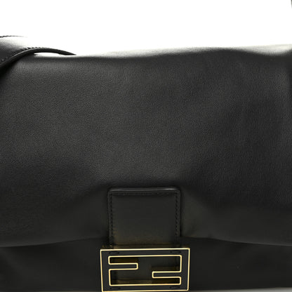 Fendi Nappa Medium Mamma Baguette Black 8 of 10