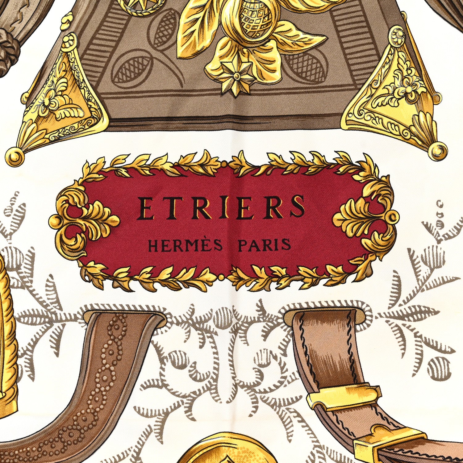 Hermes Silk Concours D Etriers Scarf 90 2 of 4
