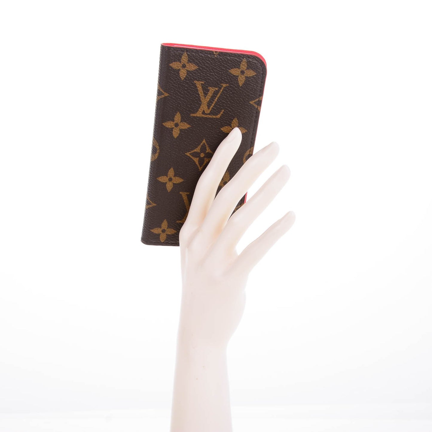Monogram iPhone 6 Folio Case Red