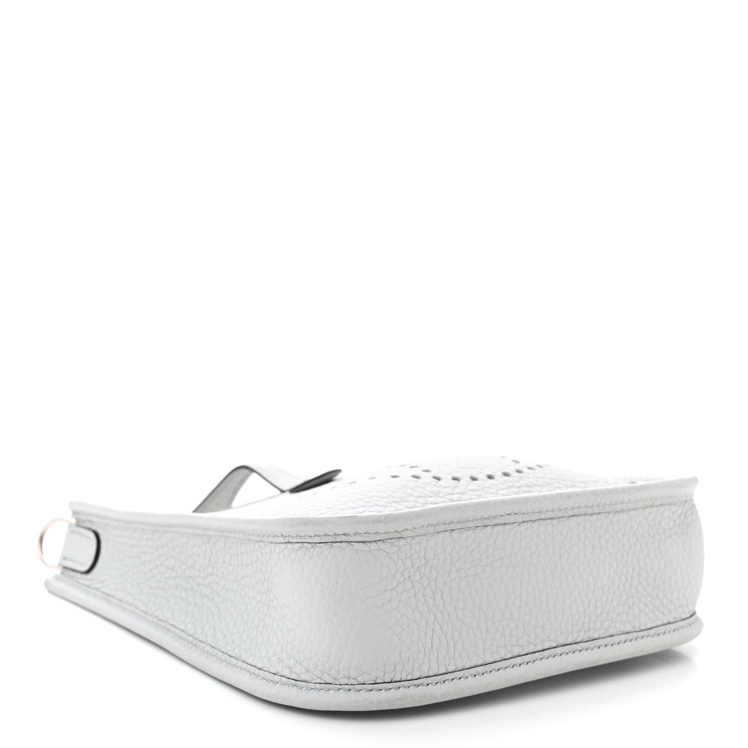 Hermes Taurillon Clemence Amazone Evelyne TPM Gris Perle Etain 4 of 10