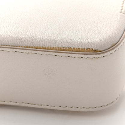 Givenchy Goatskin Quilted GV3 Mini Pocket Convertible Bag Natural 10 of 13