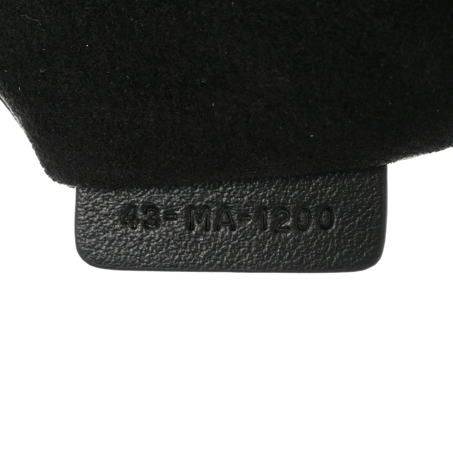 Calfskin Medium Diordouble Zip Pouch Black