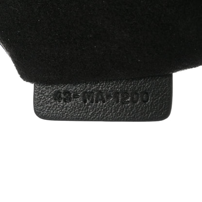 Christian Dior Calfskin Medium Diordouble Zip Pouch Black 7 of 7
