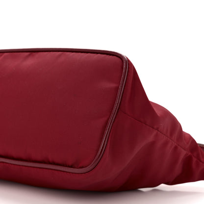 Prada Tessuto Nylon Small Shoulder Bag Red 10 of 13