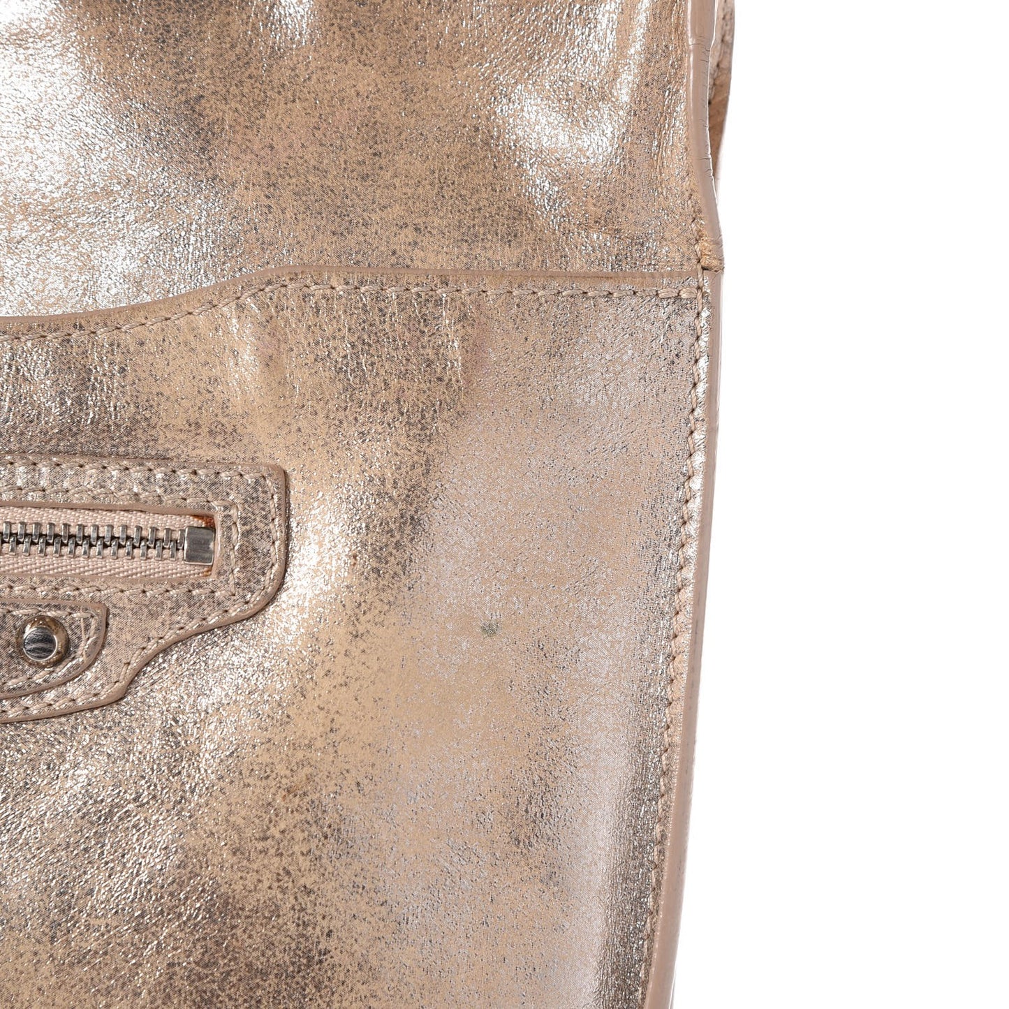 Metallic Calfskin Milkyway Papier Crossbody Bag