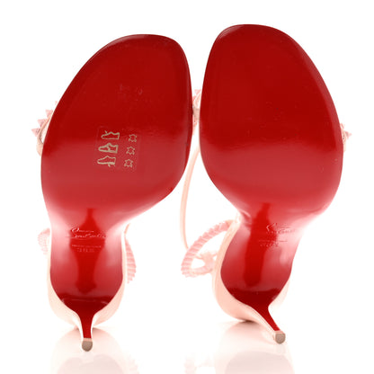 Christian Louboutin Patent So Me 100 Sandals 36.5 Rosy 5 of 11