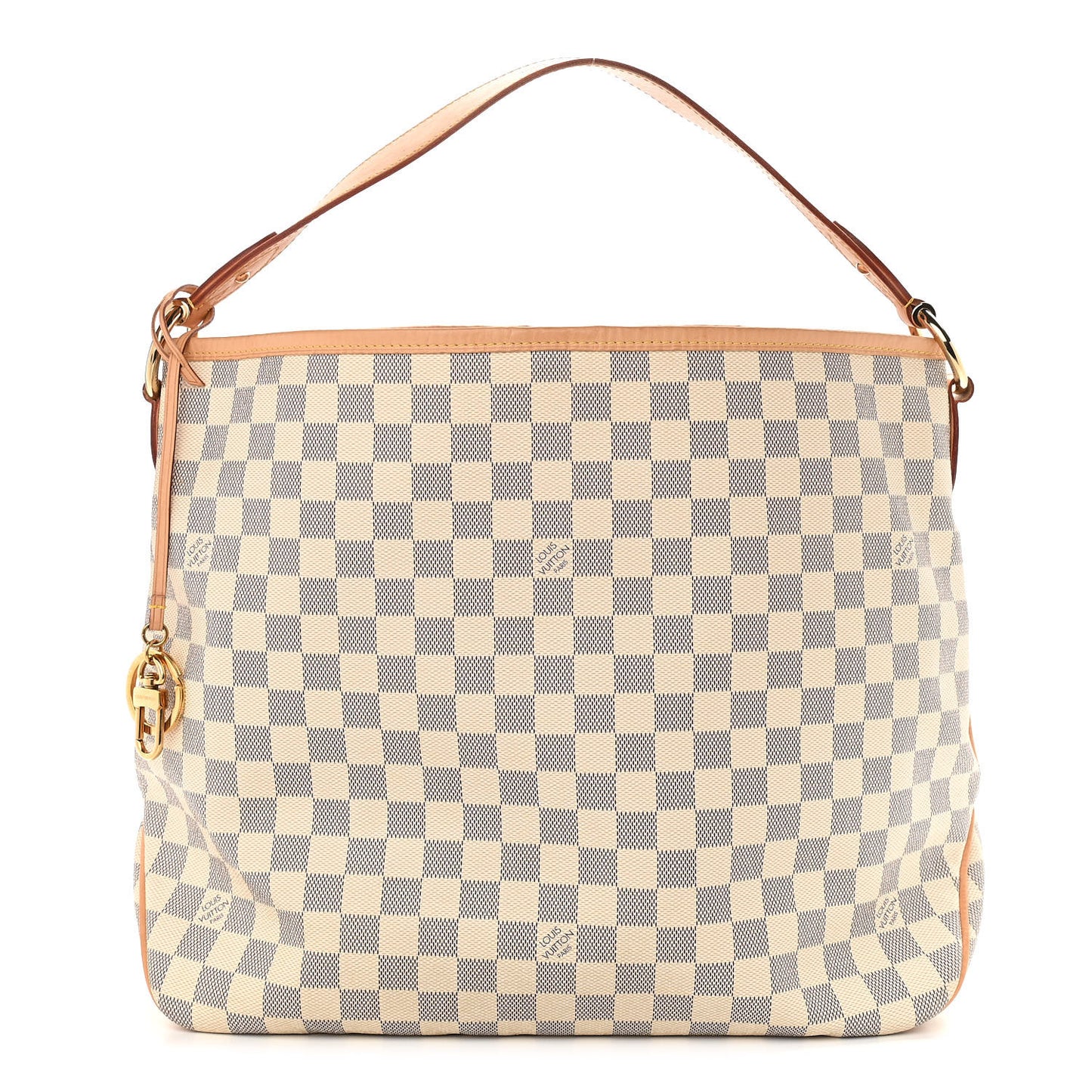Damier Azur Delightful MM Rose Ballerine