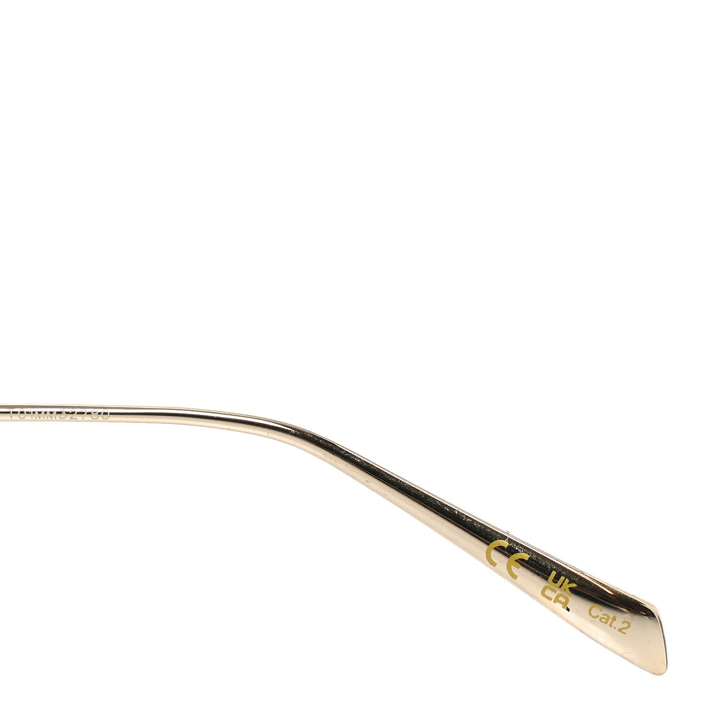Metal Logo Oval Sunglasses GG1802S Gold