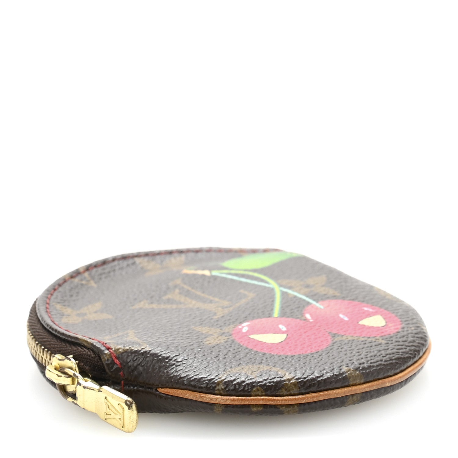Louis Vuitton Monogram Cerises Round Coin Purse 4 of 9