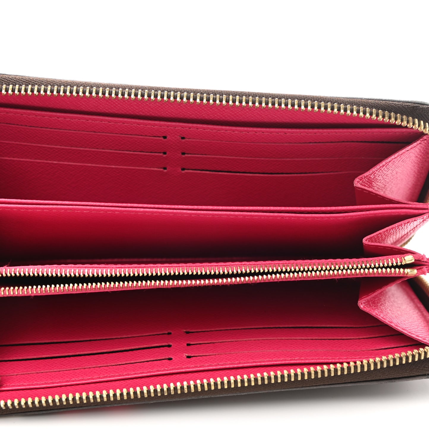 Monogram Bay Zippy Wallet Rose Ballerine Poppy