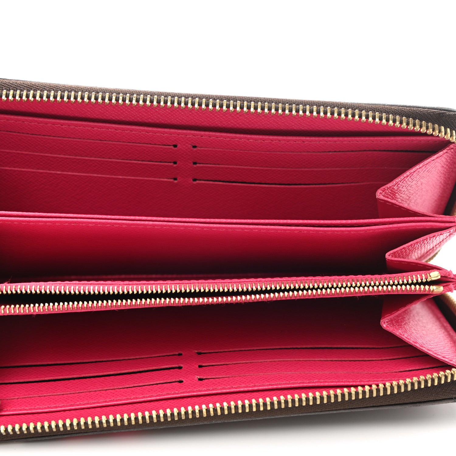 Louis Vuitton Monogram Bay Zippy Wallet Rose Ballerine Poppy 5 of 8