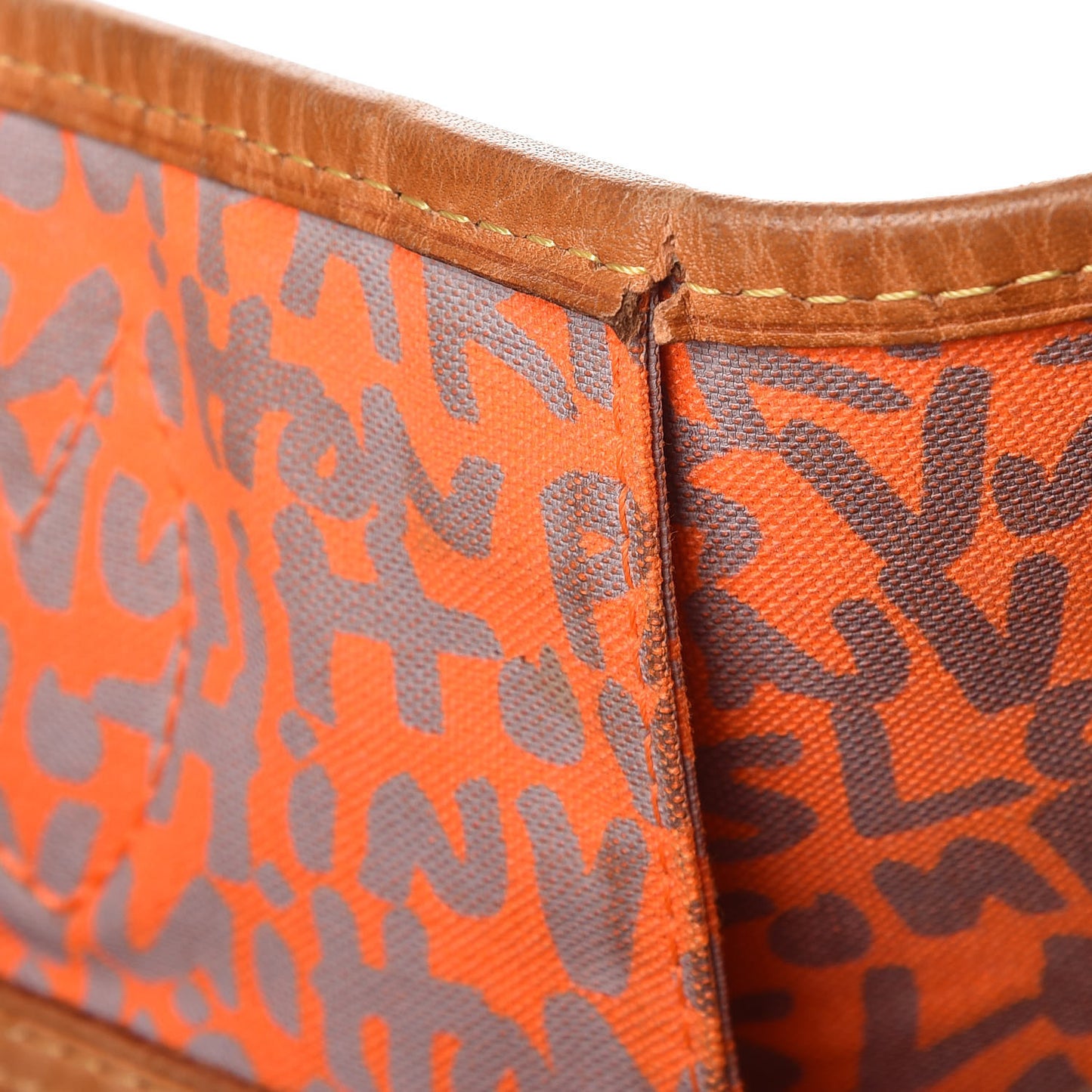 Monogram Graffiti Neverfull GM Orange